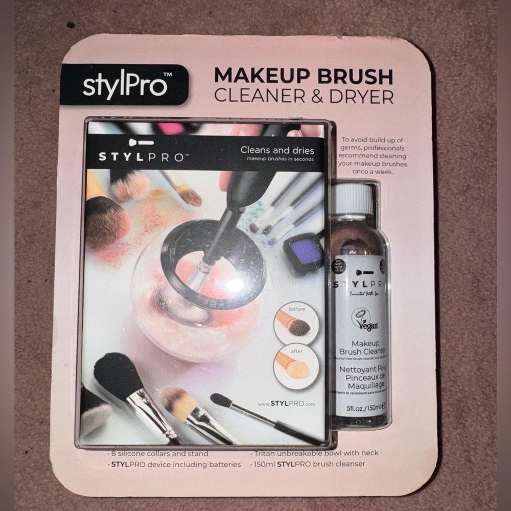 NEW WITH TAGS!!! Electric makeup brush cleaner and dryer